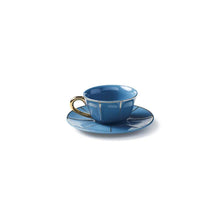 Cargar imagen en el visor de la galería, La Tavola Scomposta- Taza de café con Plata Azul