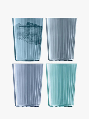 Gemas - Vaso Azul (Set de 4)