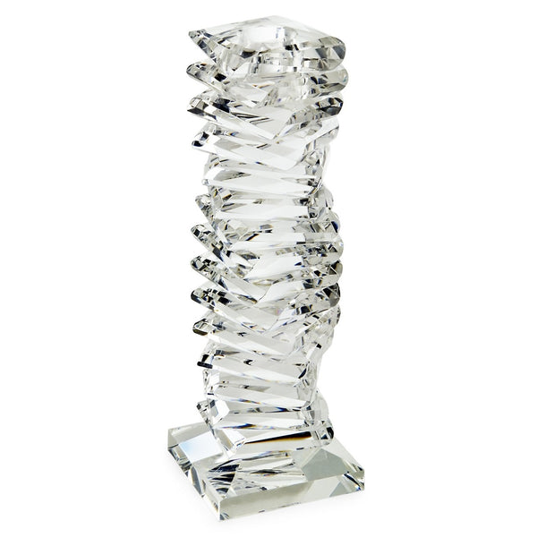 Twisted - Crystal Candleholder Small