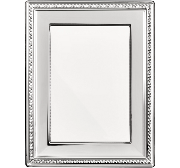 Perles - Silver Plated Picture Frame Large