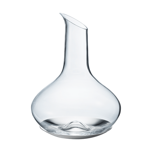 Sky - Glass & Stainless Steel Wine Carafe