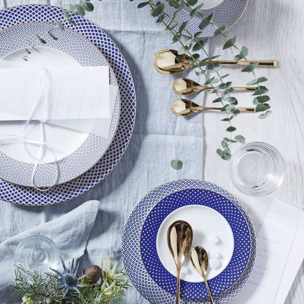 Francis Carreau - Blue Dinner Plate