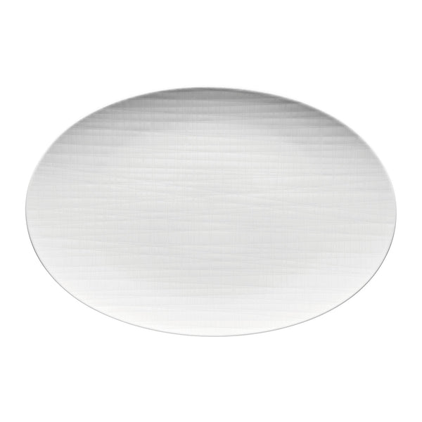 Mesh White - Oval Platter Medium