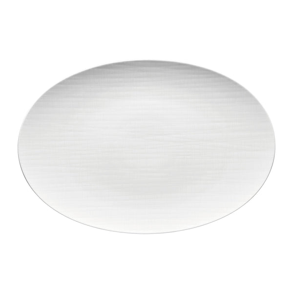 Mesh White - Oval Platter Large