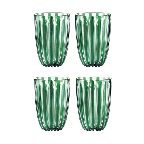 Dolcevita - Vasos para Bebidas (Juego de 4) Verde