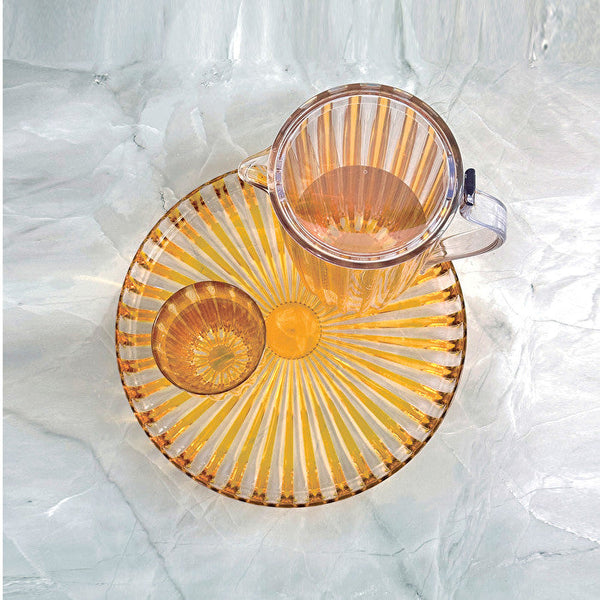 Dolcevita - Round Tray Amber