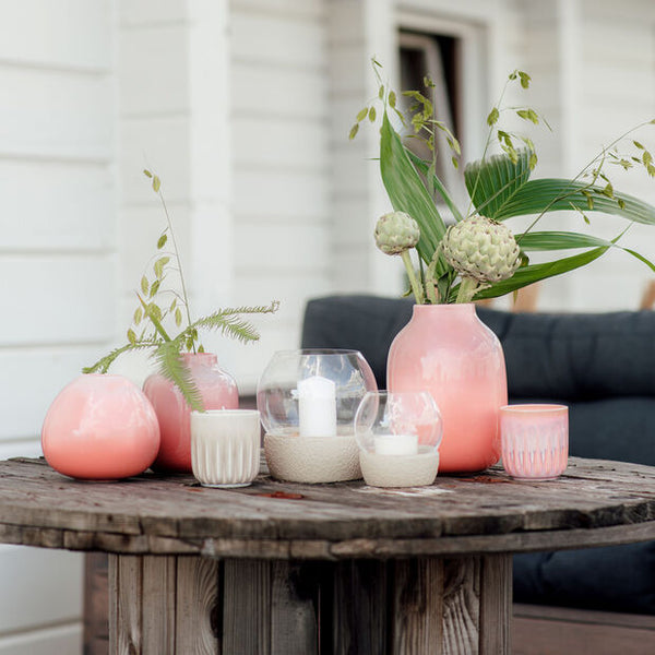 Perlemor Coral - Nek Vase Small