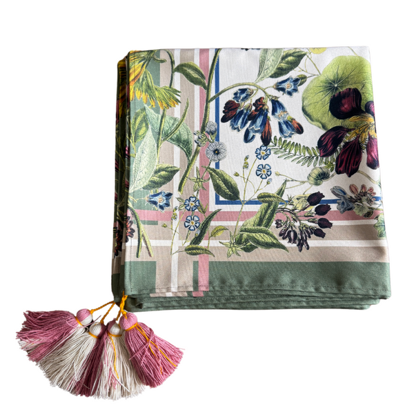 Flowers - Tablecloth F295 122"x60"