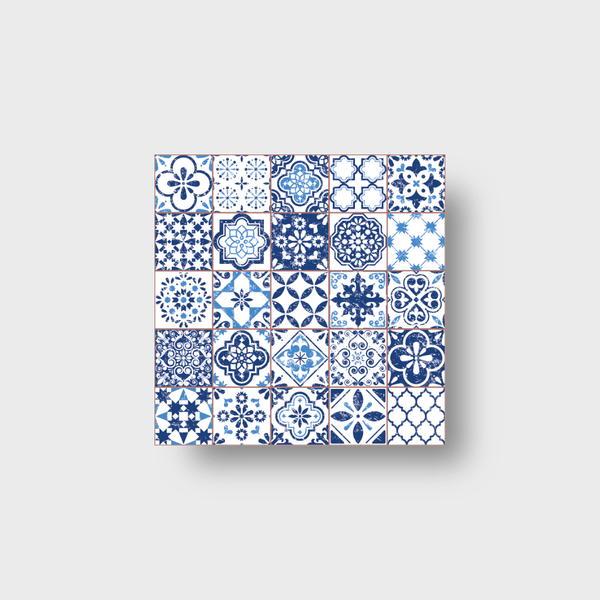 Blue Tiles Square Insert