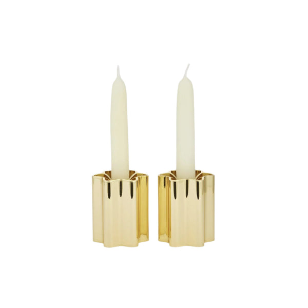 Candle Holders - Brass