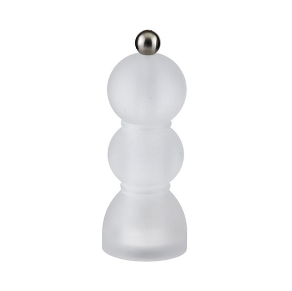 Mini Bobbin - Acrylic Salt & Pepper Grinder Frost Clear