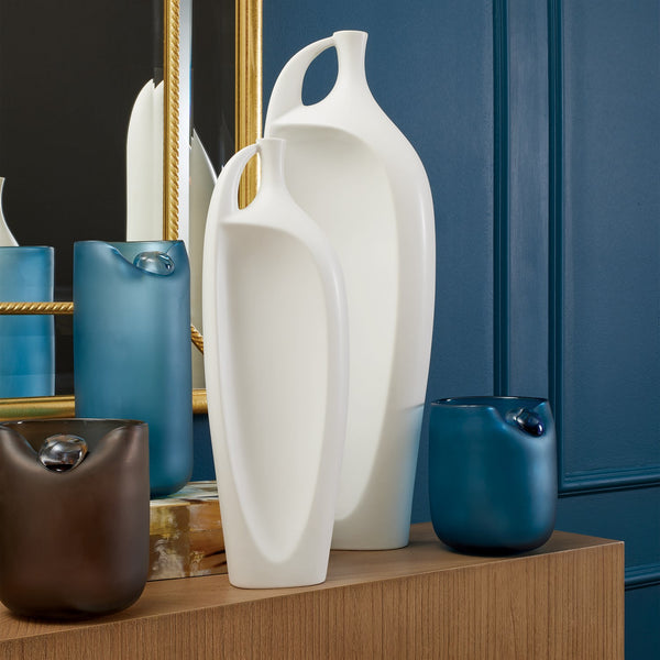 Poise - Blue Vase Small