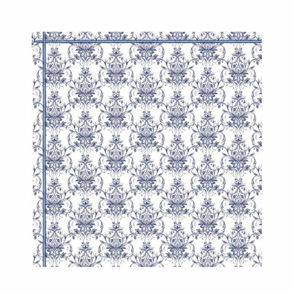 Paisley - Polyester Tablecloths A82 Blue 122"x60"