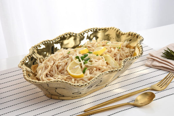 Monaco - Gold - Serving Bowl