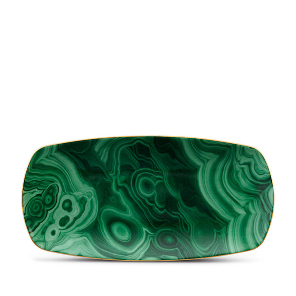 Malachite - Rectangular Tray Medium