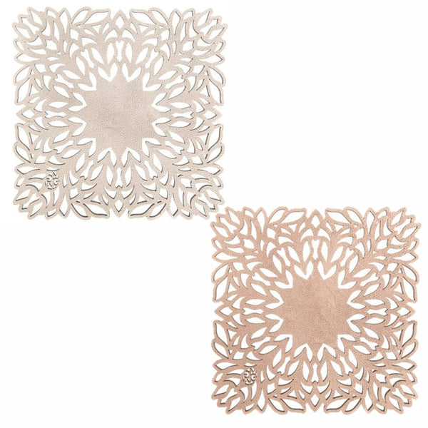 Flor Marina - Trivets - Champagne / Rosegold (Set of 2)