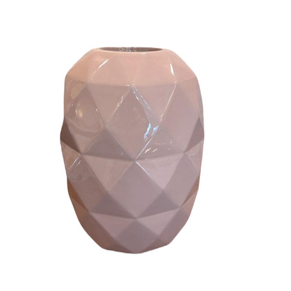 Cut  Vase Chic Pink Total Glossy