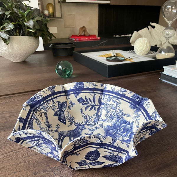 Animals - P11 Bread Basket Blue