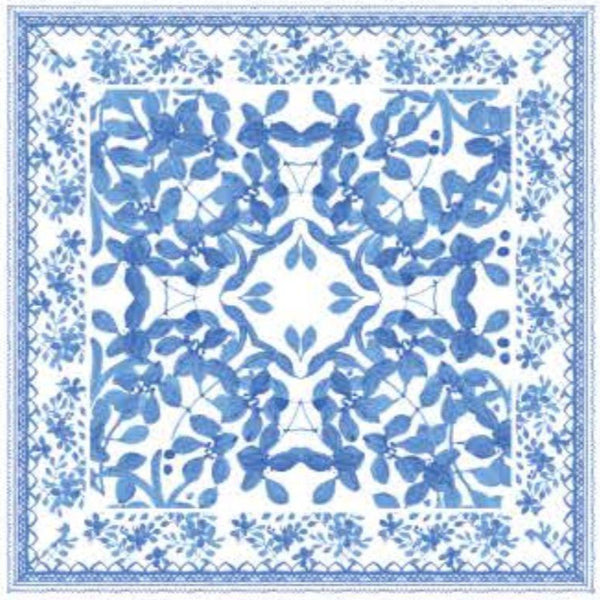 Flower - F97 Bread Basket Blue