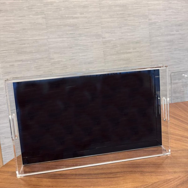 Acrylic - Large Tray Black