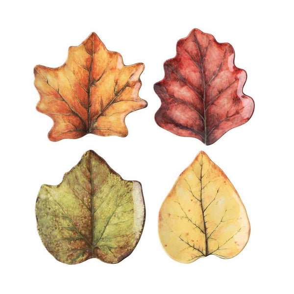 Forest Walk - Leaf Plate Assorted (Set of 4)