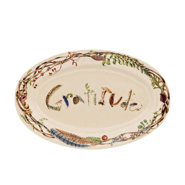 Forest Walk - 15" Gratitude Platter