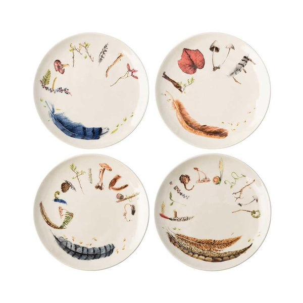 Forest Walk - Tidbit Plate Assorted (Set of 4)