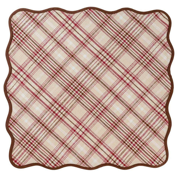 Harvest Tartan - 52" Square Tablecloth