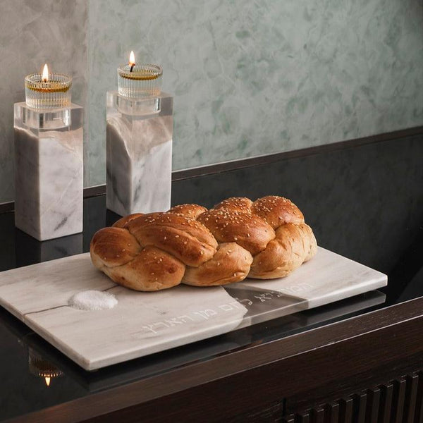 Mutual - Challah Board White Marble