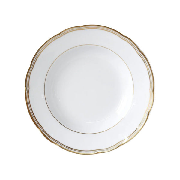 Pompadour - Rim Soup Plate