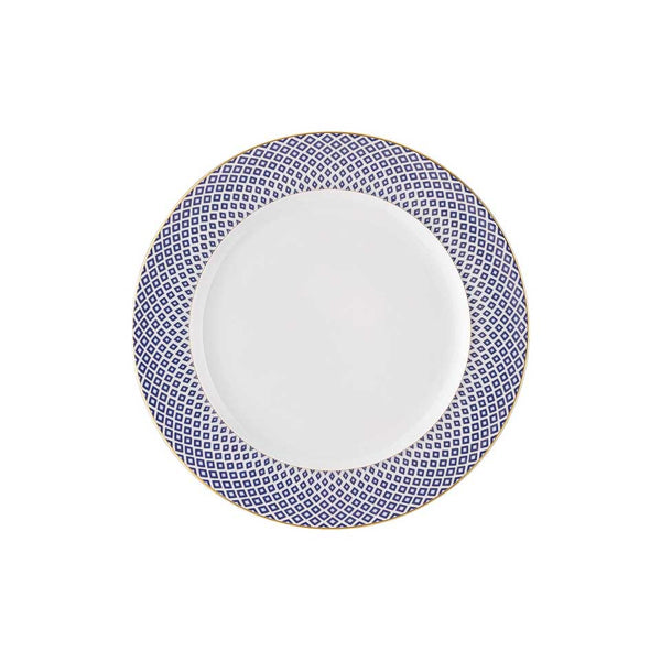 Francis Carreau - Blue Salad Plate