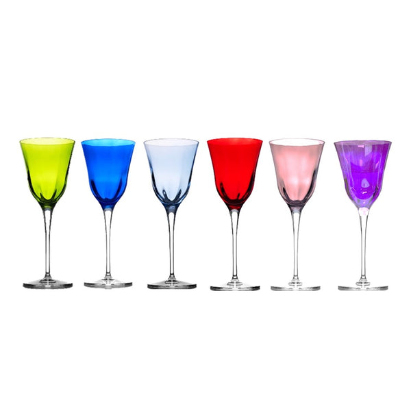 Water Goblet Rainbow - (Set of 6)