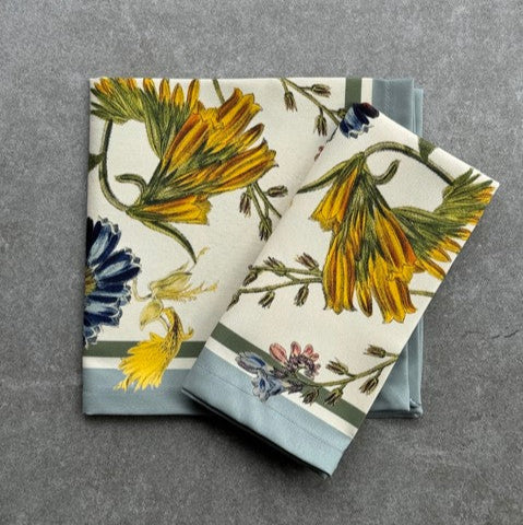 Botanical - Cloth Napkins Grey (Set of 3)