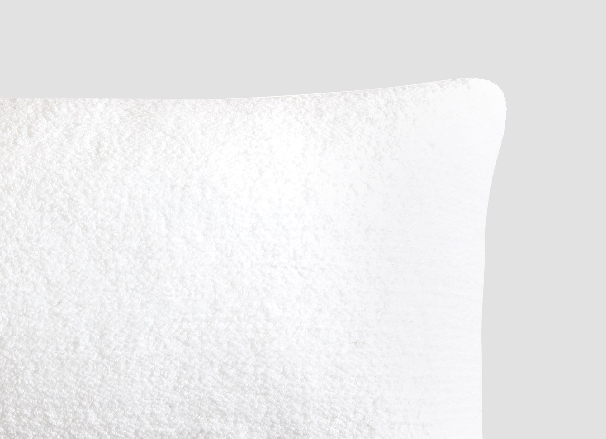 Snug Lumbar Pillow Clear White