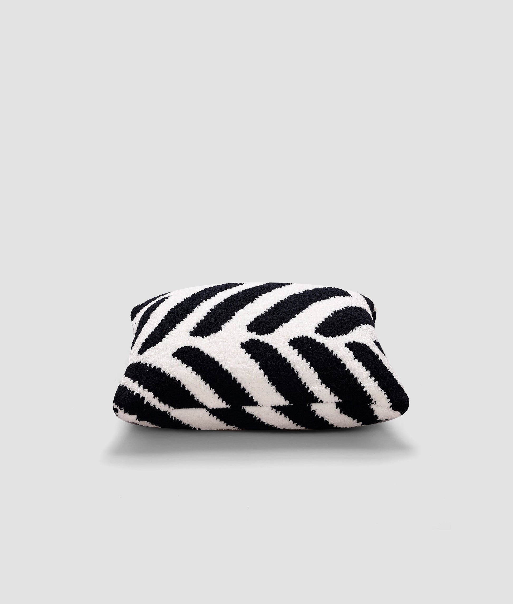 Tulum Throw Pillow Black - Off White