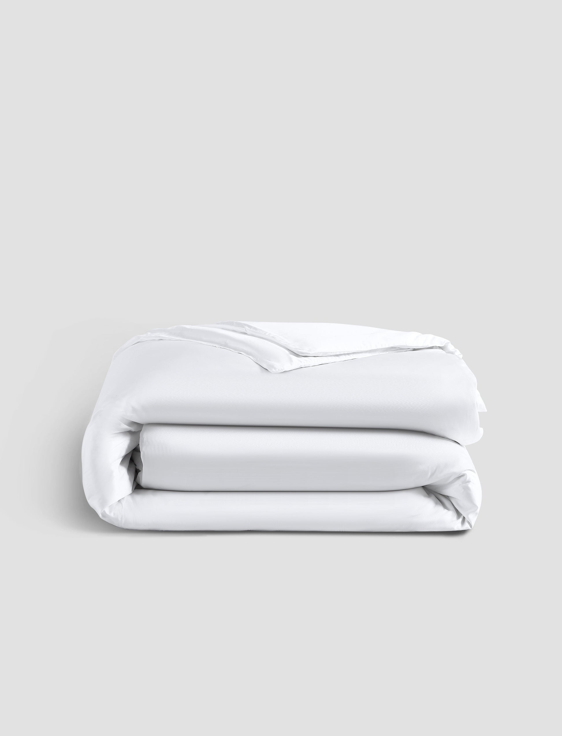 Premium Bamboo Duvet Cover White