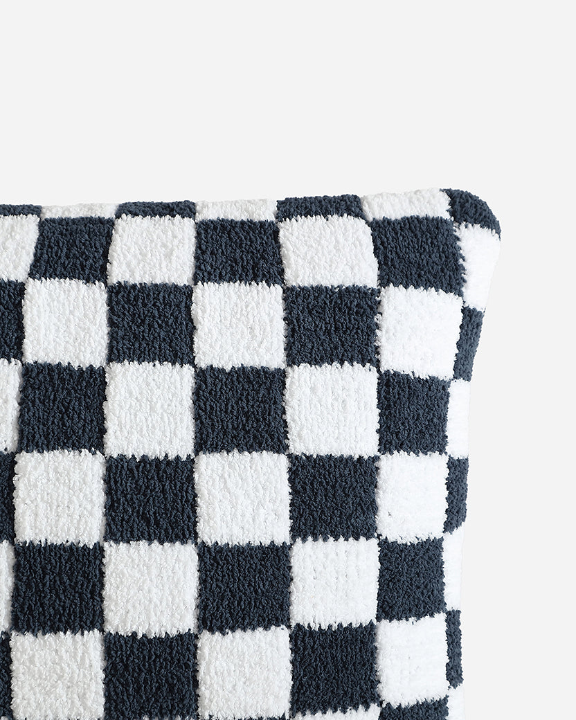 Checkerboard Midnight / Off White