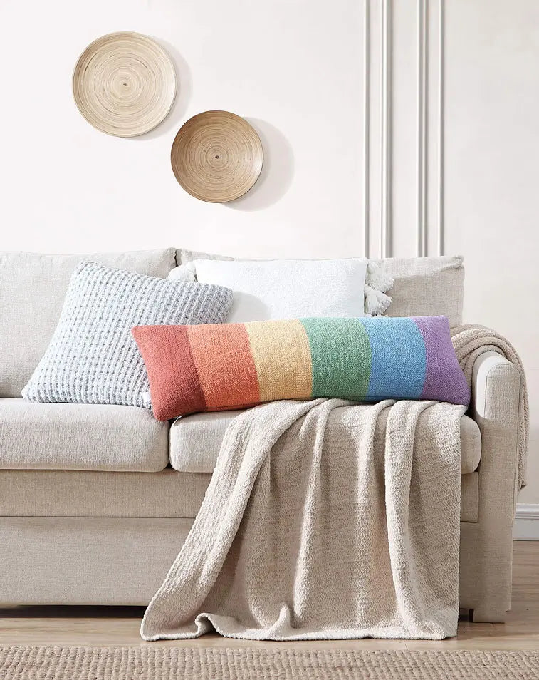 Rainbow Lumbar Pillow