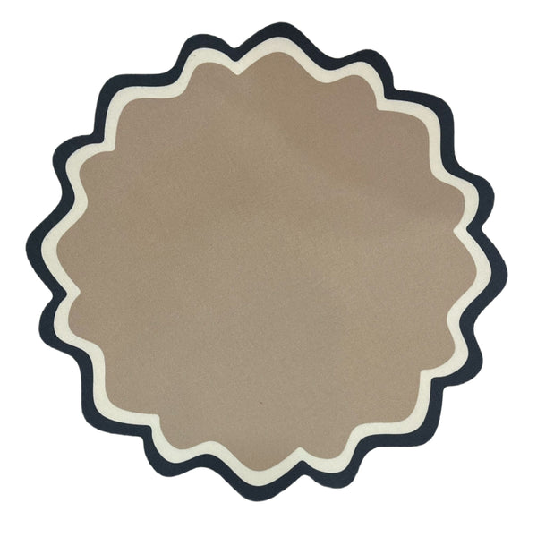 Die Cuts - Round Placemats Orange (Set of 4)