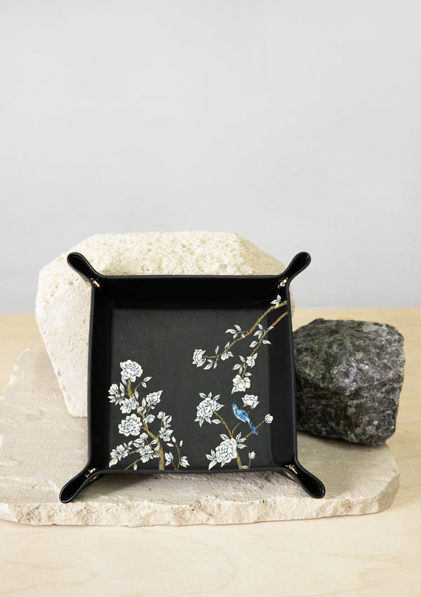 Japanese Garden Black Tray