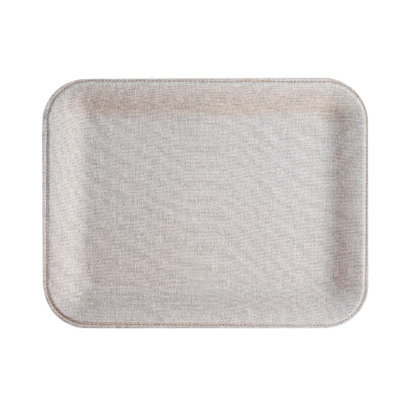 Decorating - Small Serving Tray Linen Latte