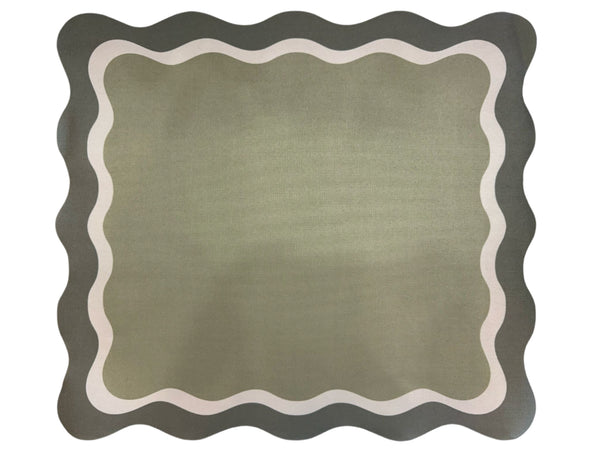Die Cuts - Rectangular Placemats Sand / Cream (Set of 4)