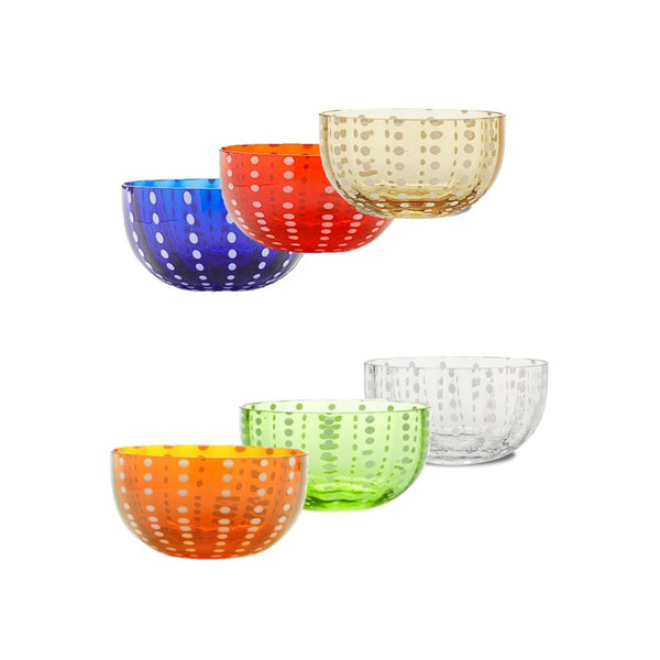 Perle Small Bowl Assorted (Set of 6)
