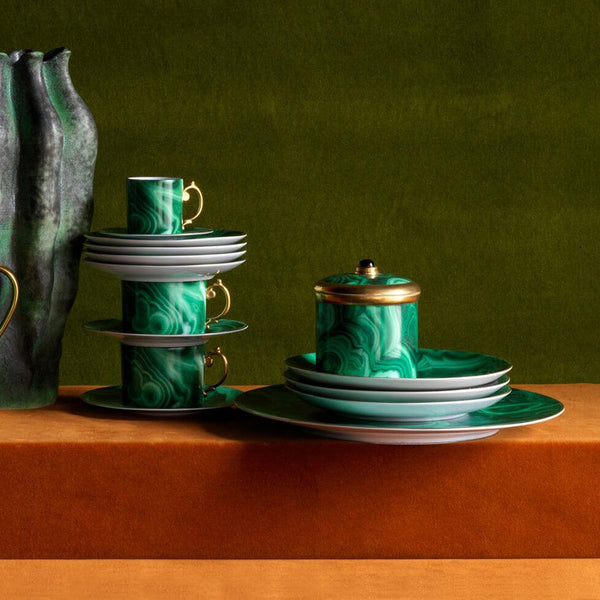 Malachite - Dessert Plates (Set of 4)