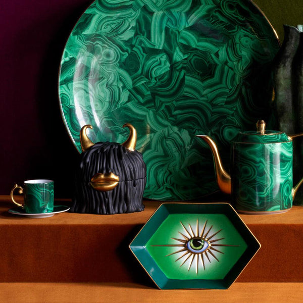 Malachite - Espresso Cup & Saucer