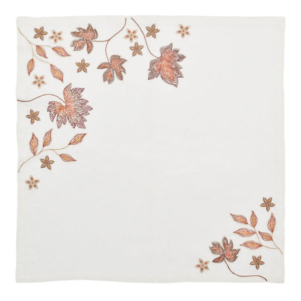 Maple Hues - White & Multi Napkin (Set of 4)