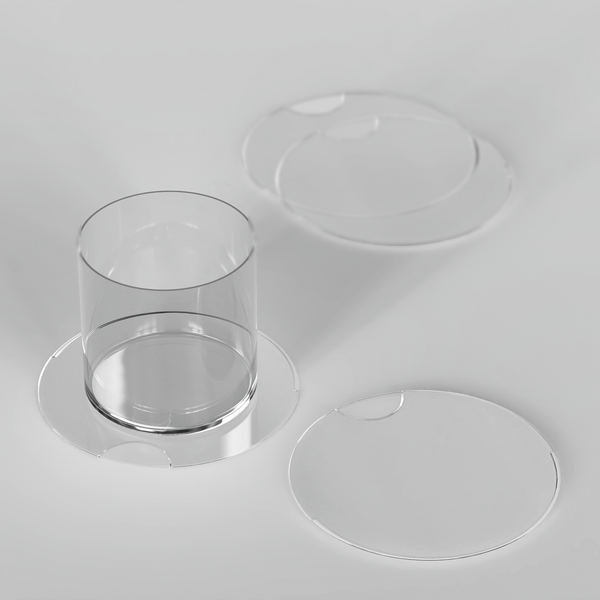 Acrylic Round Coasters (Set of 4)