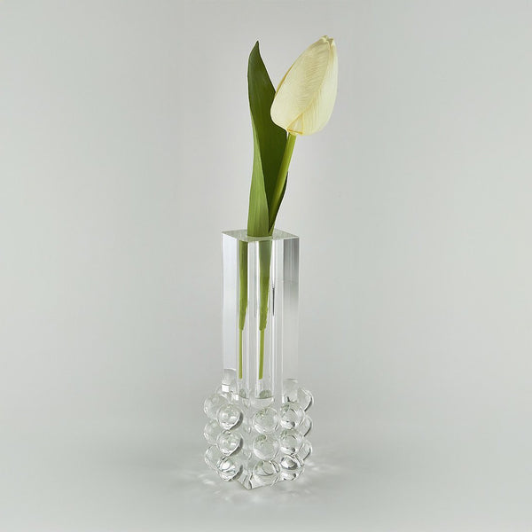 Balls - Crystal Glass Bud Vase