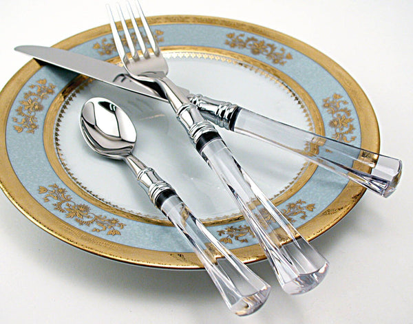 Venus - Flatware Place Setting Clear (Set of 5)