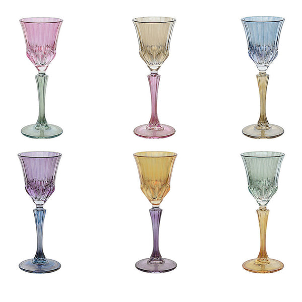 Ada - Bicolour Liqueur Stemware (Set of 6)